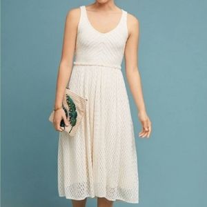 Anthropologie Meadow Rue Florence Lace Midi Dress